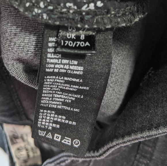 Free People Irreplaceable Flare Black High Rise - Picture 8 of 9